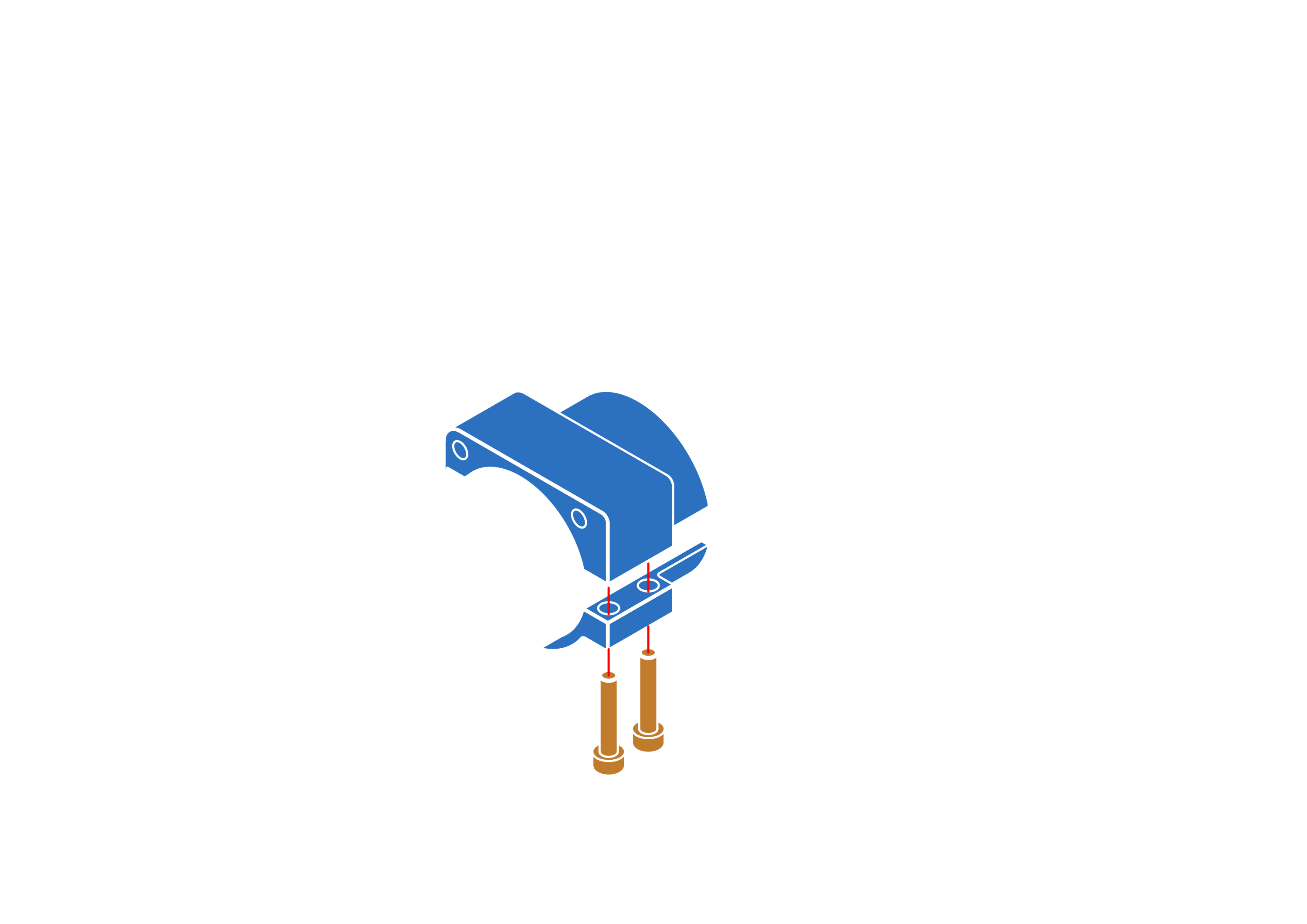 Attaching new motor mounts