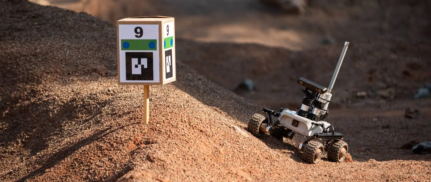 Leo Rover and ARTags at ERC